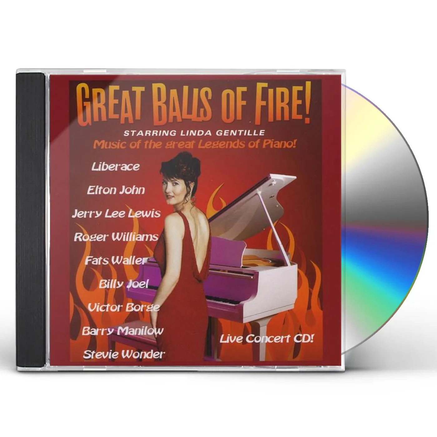 Linda Gentille GREAT BALLS OF FIRE CD