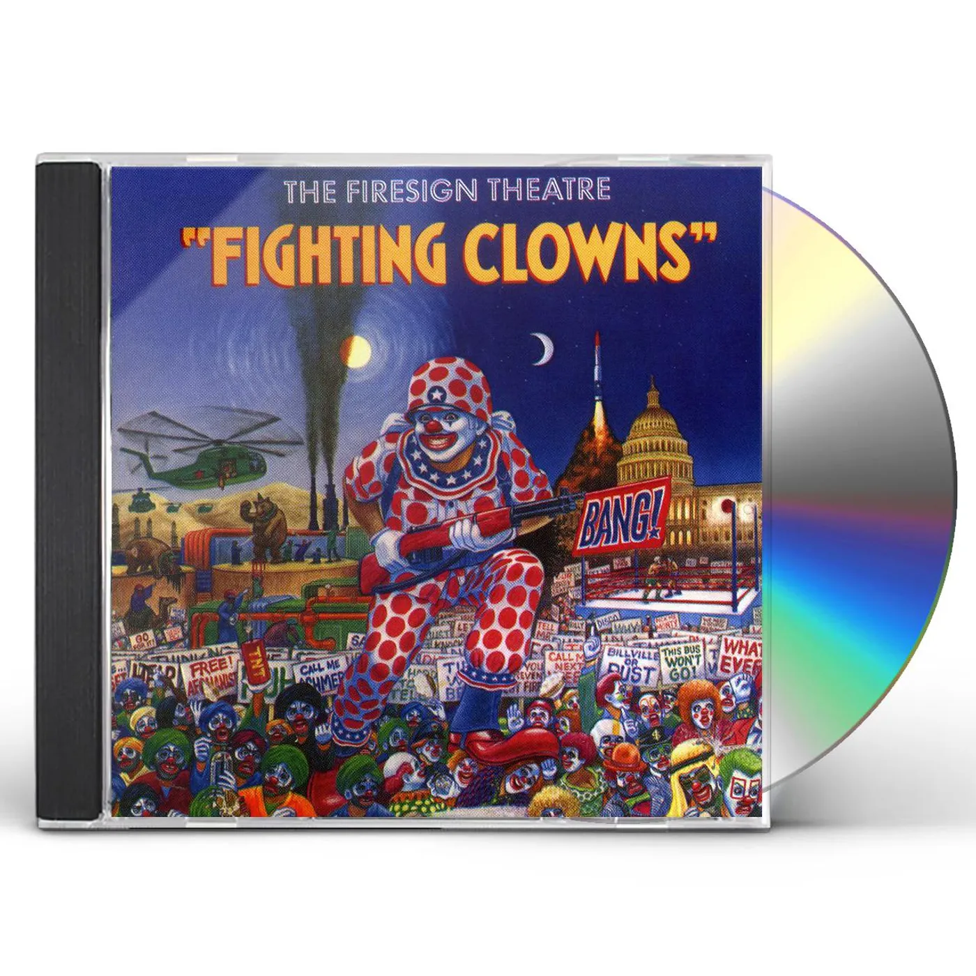 The Firesign Theatre FIGHTING CLOWNS CD