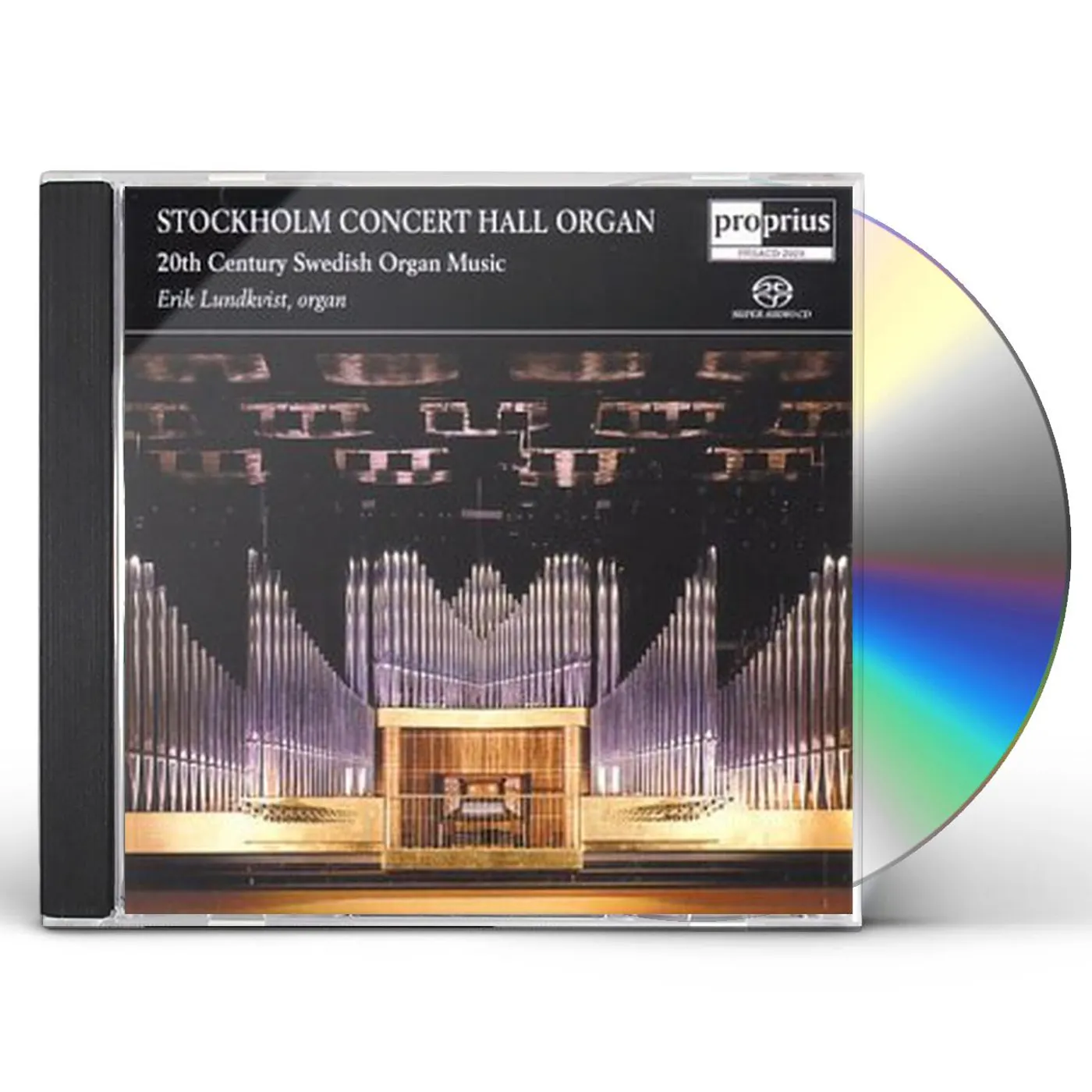 Erik Lundkvist STOCKHOLM CONCERT HALL ORGAN Super Audio CD