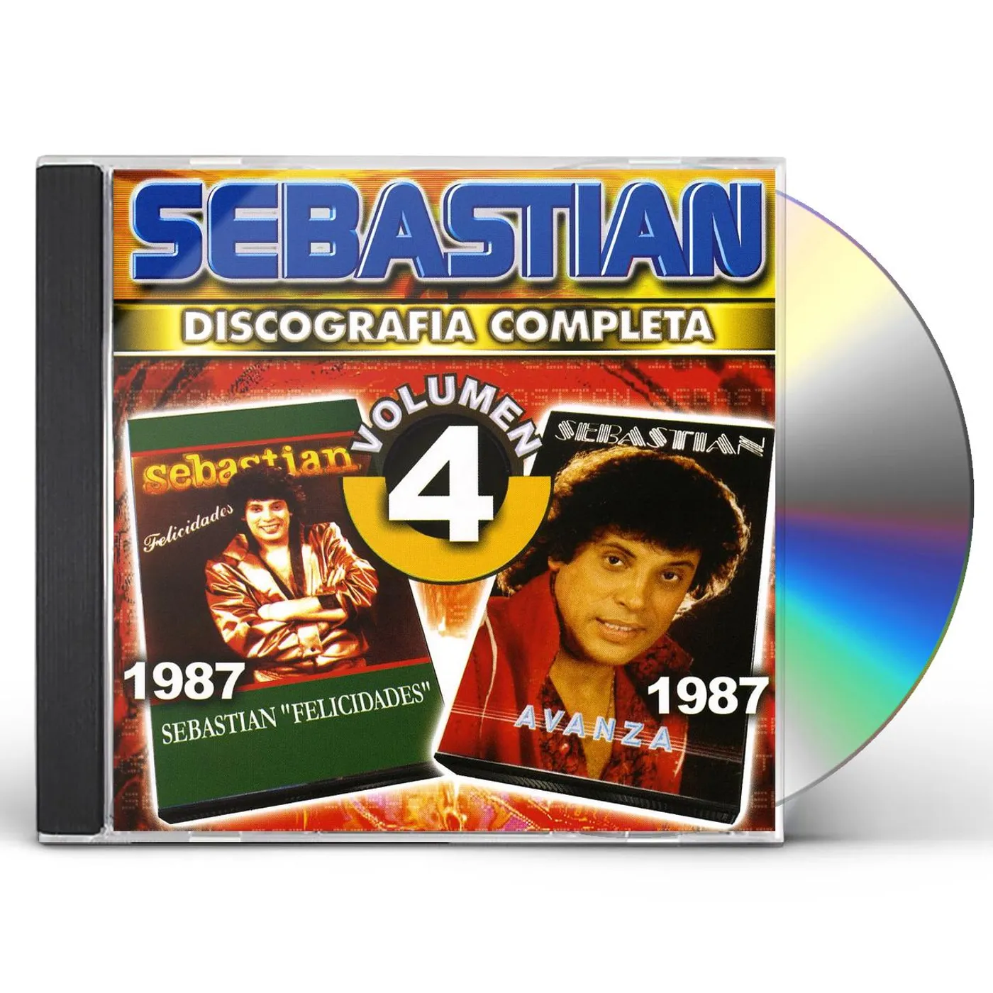 SebastiAn DISCOGRAFIA COMPLETA 4 CD