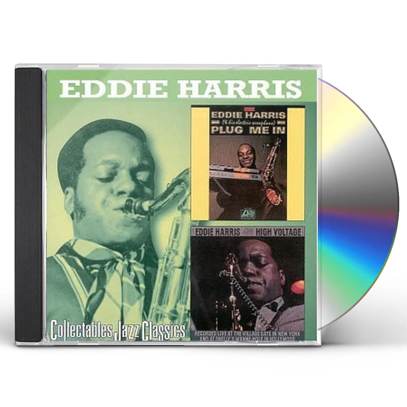 Eddie Harris PLUG ME IN / HIGH VOLTAGE CD