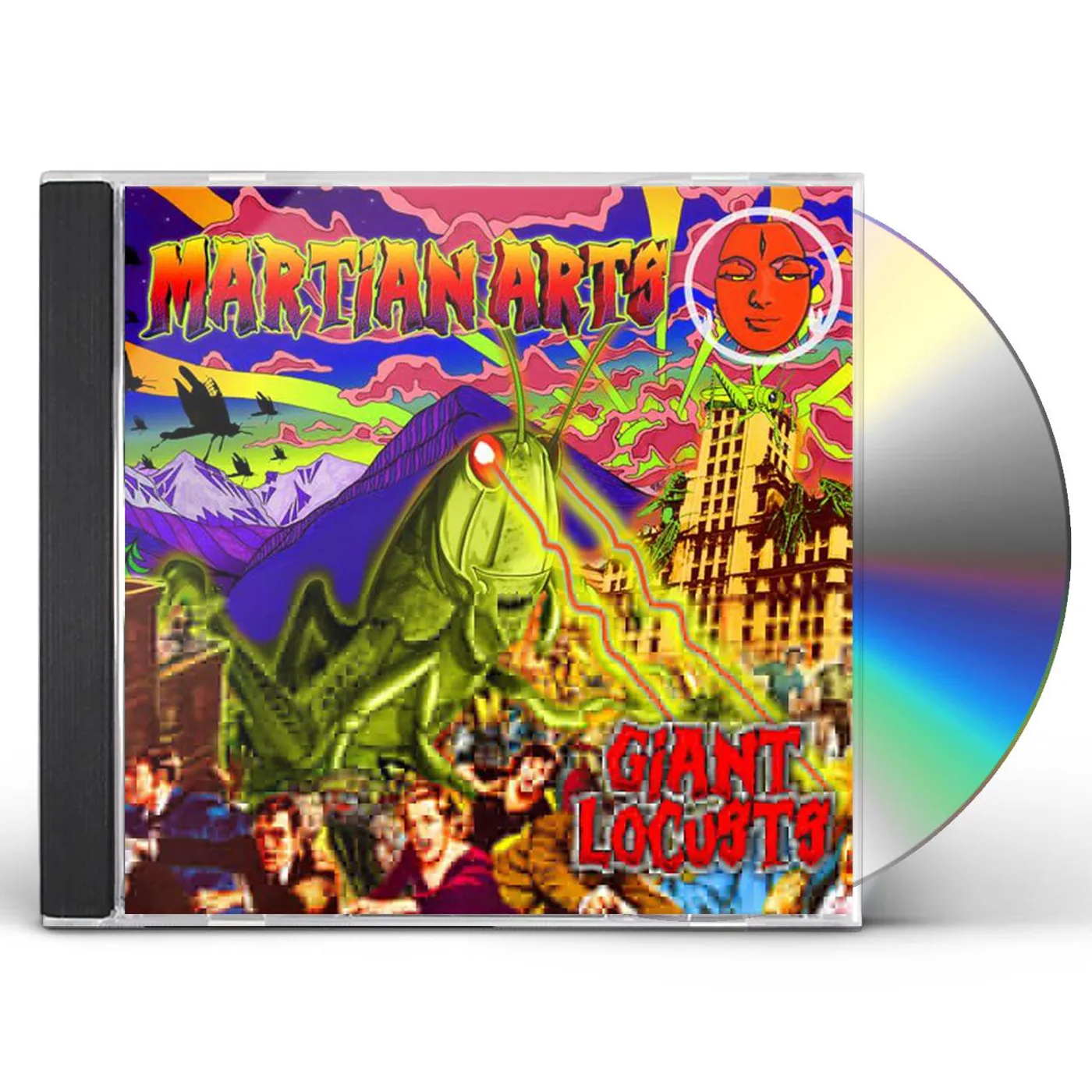 Martian Arts GIANT LOCUSTS CD