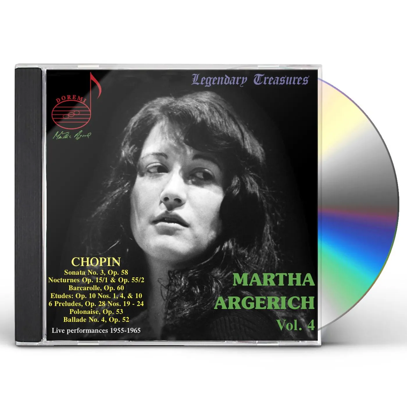 Chopin / Martha Argerich MARTHA ARGERICH 4 CD