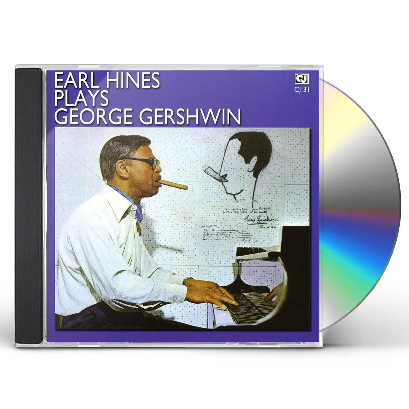 EARL HINES PLAYS GEORGE GERS CD