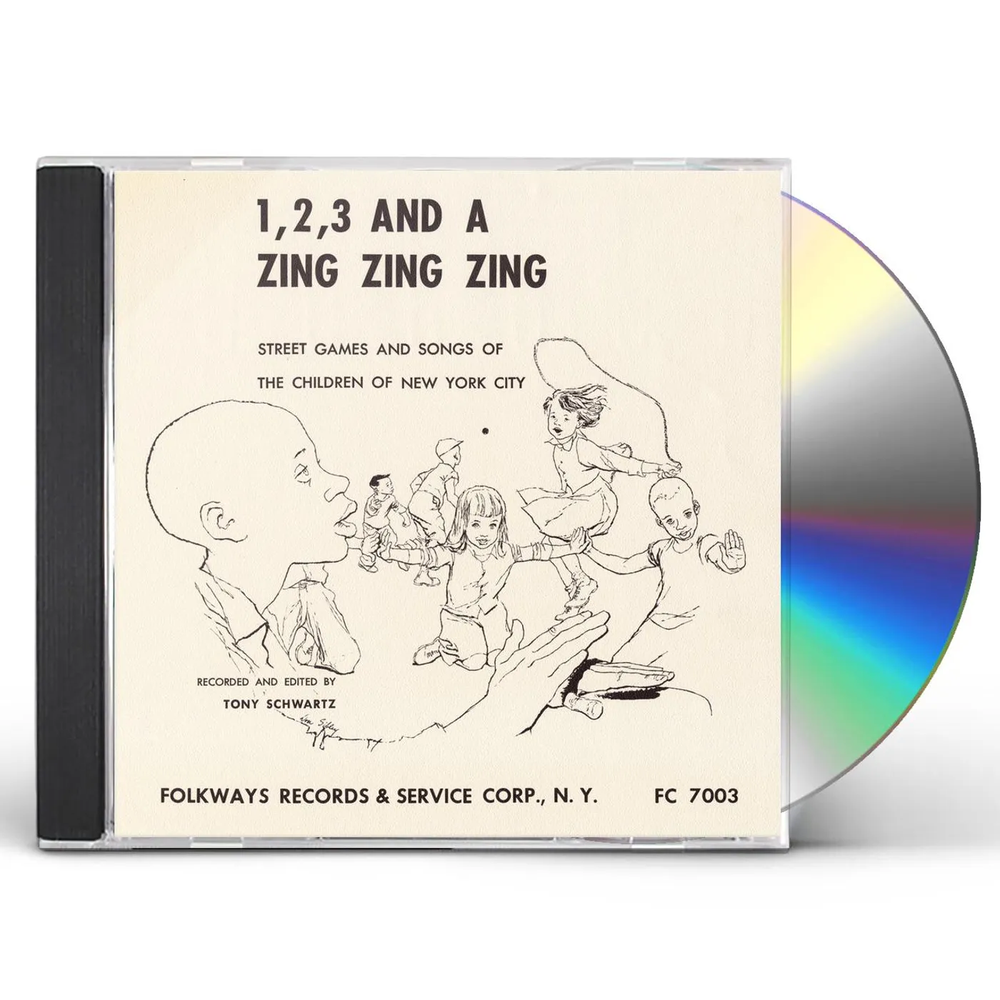 Tony Schwartz 1 2 3 AND A ZING ZING ZING CD