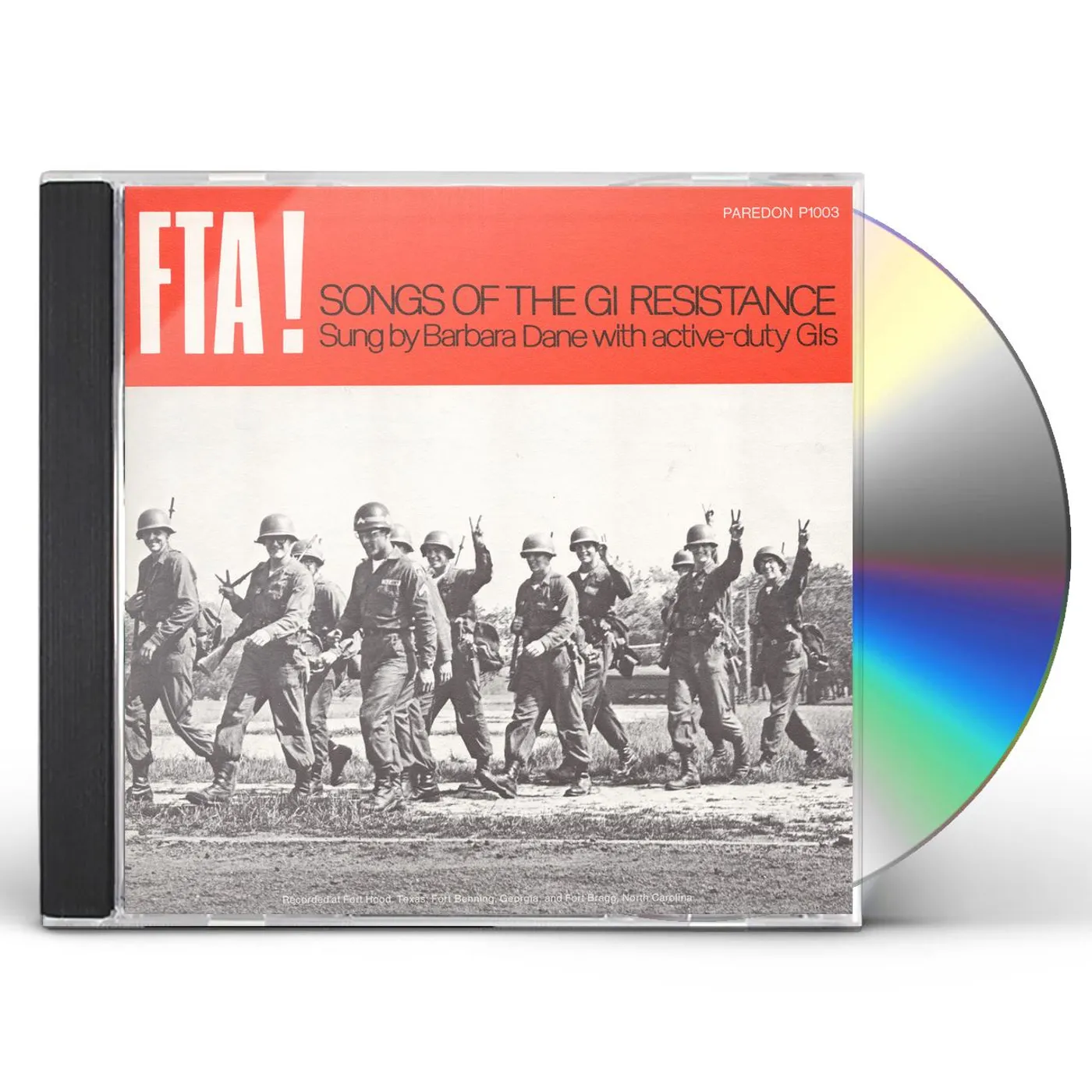 Barbara Dane FTA SONGS OF THE GI RESISTANCE CD