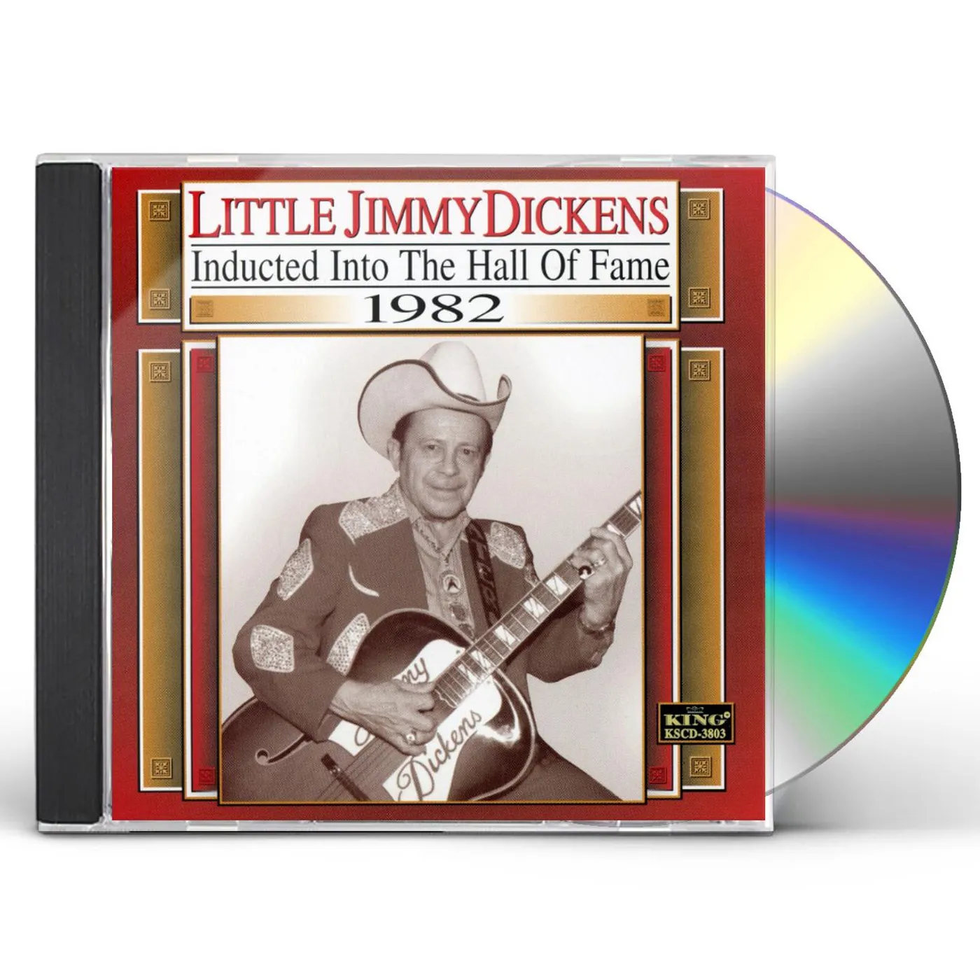 Jimmy Dickens COUNTRY MUSIC HALL OF FAME 1982 CD