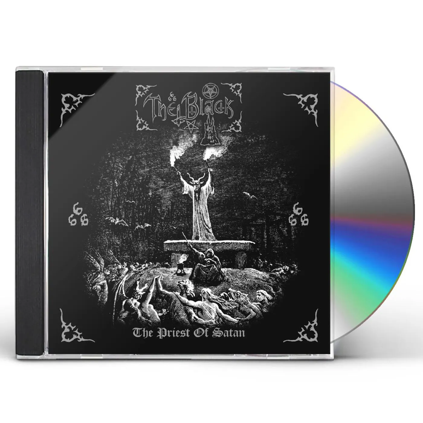 Black PRIEST OF SATAN CD