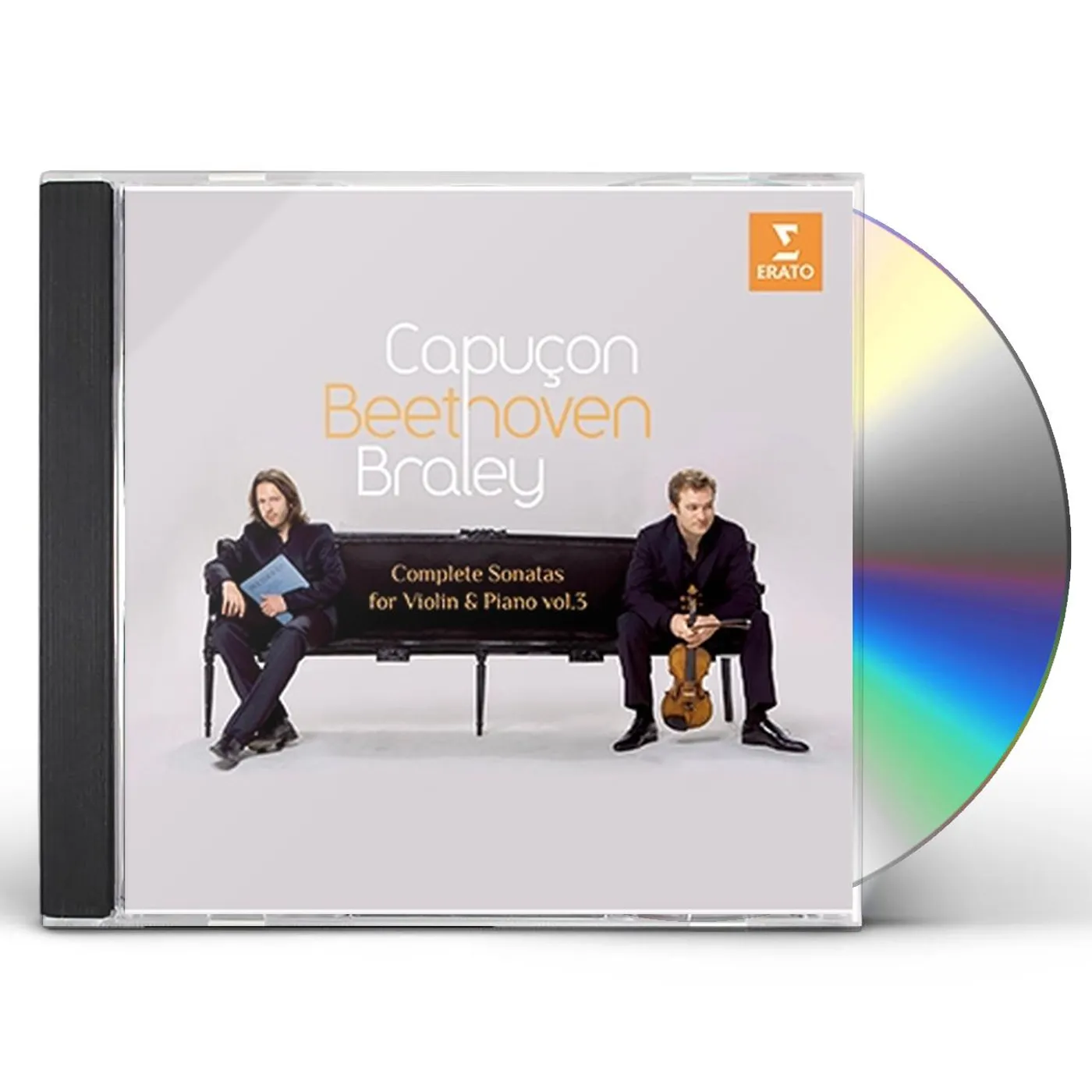 Renaud Capuçon BEETHOVEN: COMPLETE SONATAS FOR VIOLIN CD