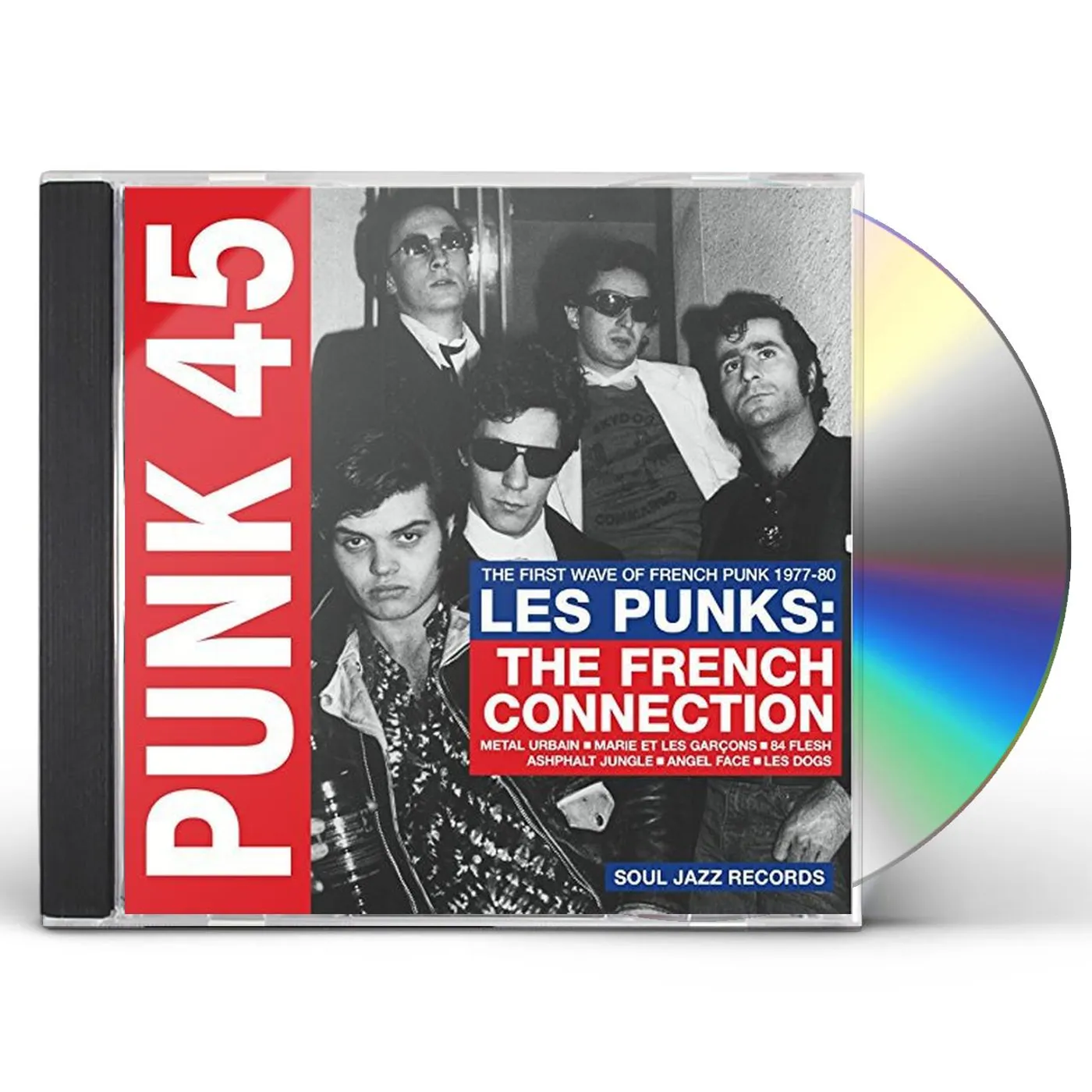 Soul Jazz Records Presents PUNK 45: LES PUNKS: FRENCH CONNECTION CD