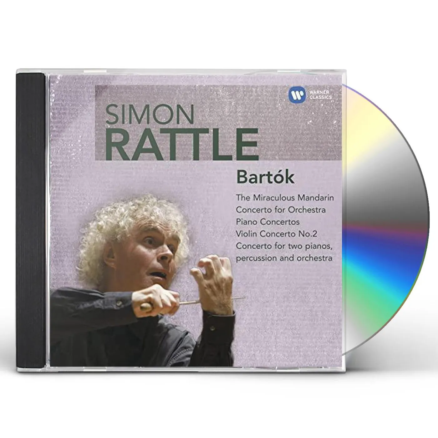 BARTOK / SIMON RATTLE ORCHESTRAL WORKS CD