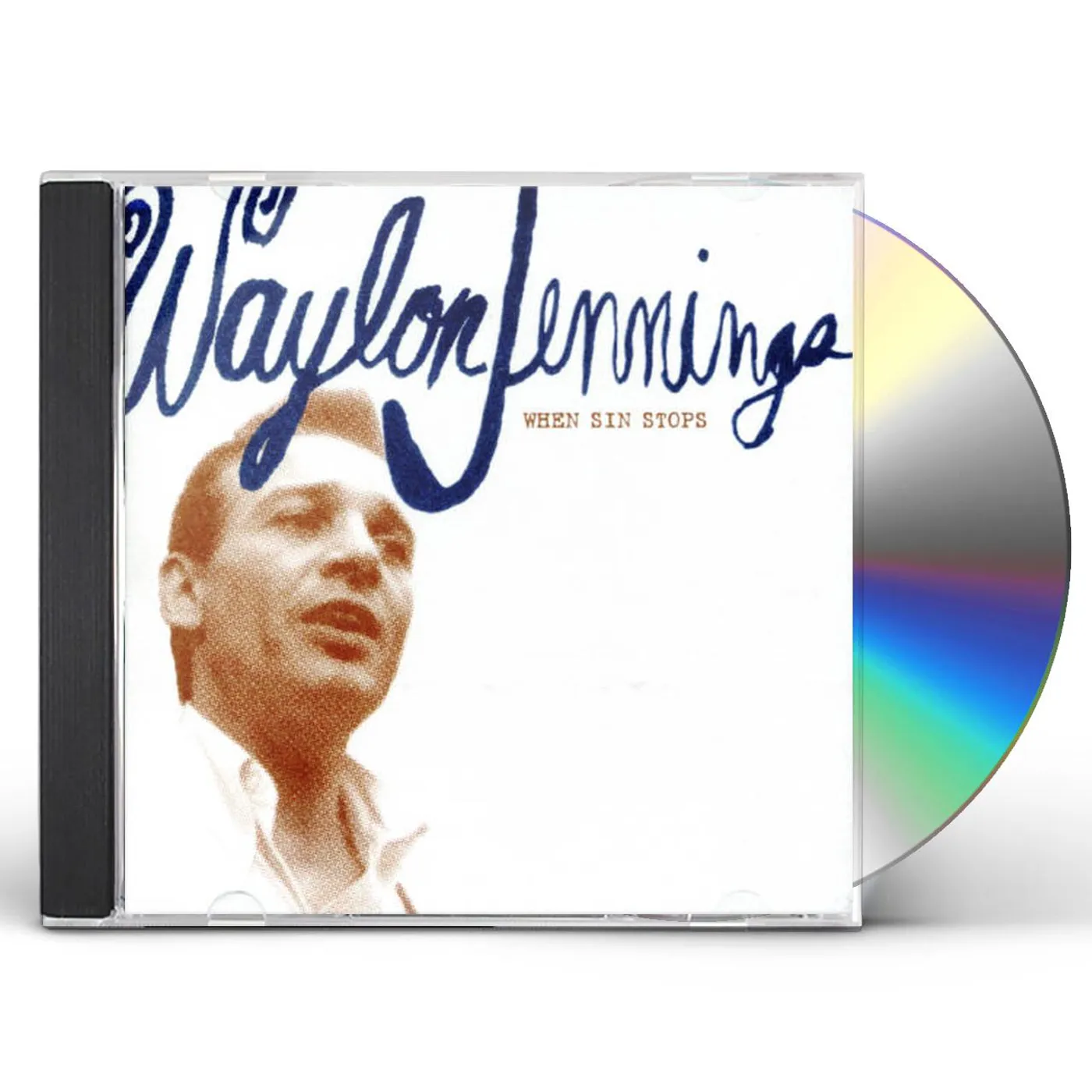 Waylon Jennings WHEN SINS STOPS CD