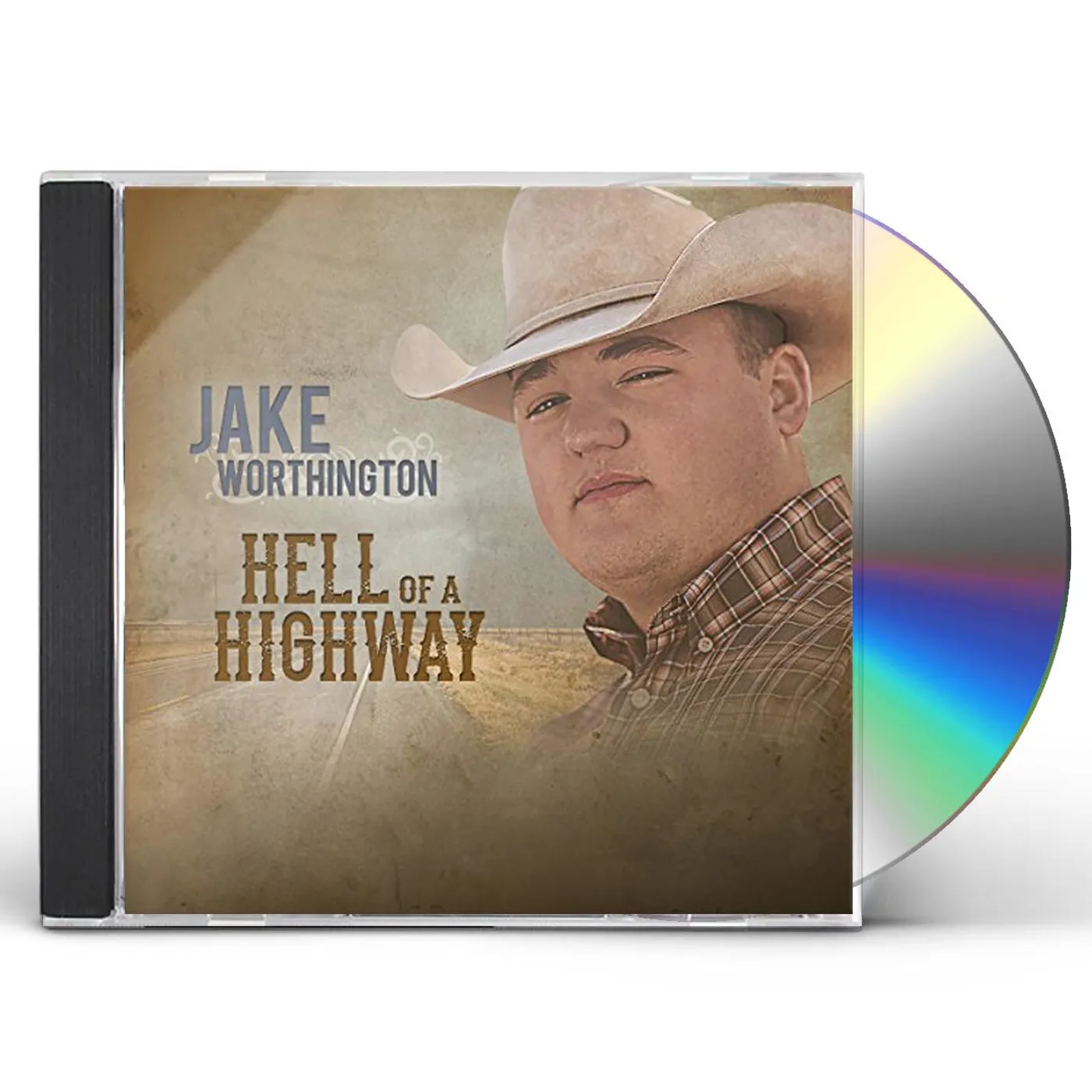 Jake Worthington HELL OF A HIGHWAY CD
