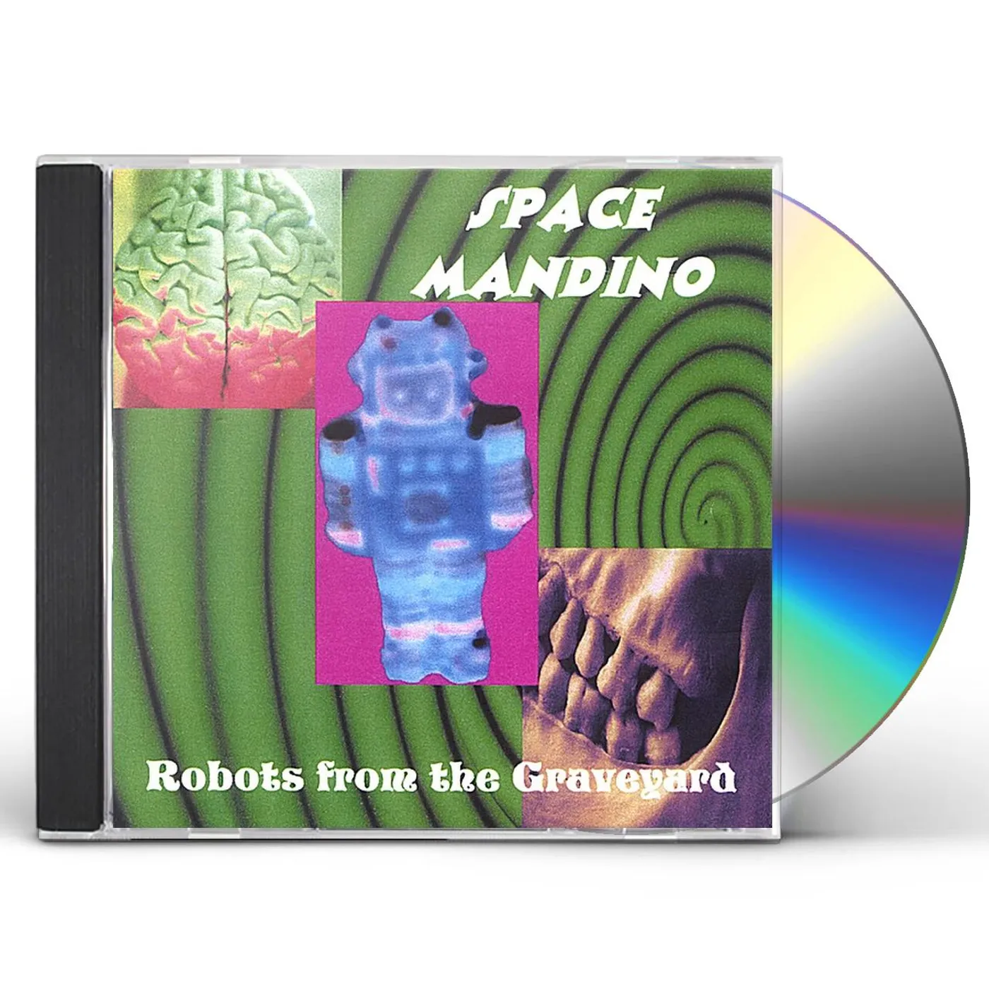 Space Mandino ROBOTS FROM THE GRAVEYARD CD