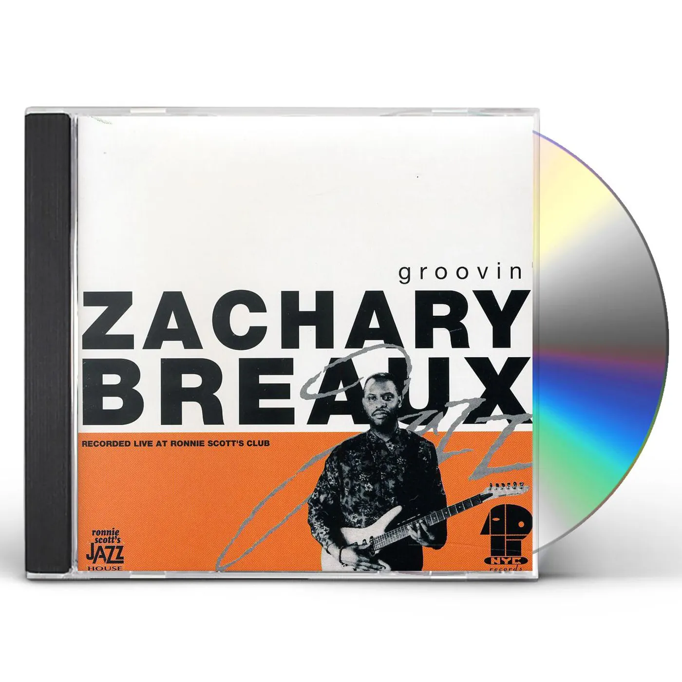 Zachary Breaux GROOVIN CD