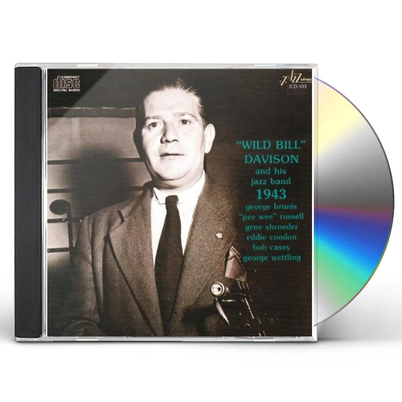 'Wild' Bill Davison WORLD FAMOUS JAZZ BAND & JAZZOLO CD