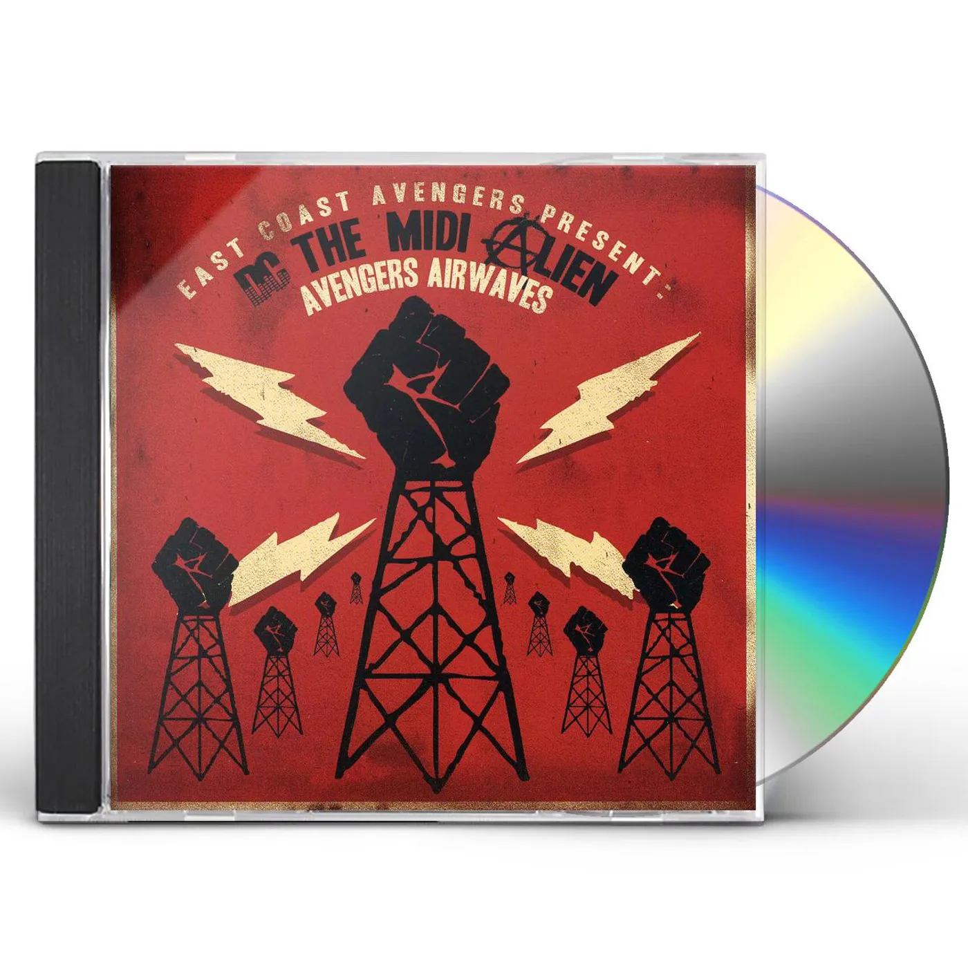 East Coast Avengers PRESENT: DC THE MIDI ALIEN: AVENGERS AIRWAVES CD