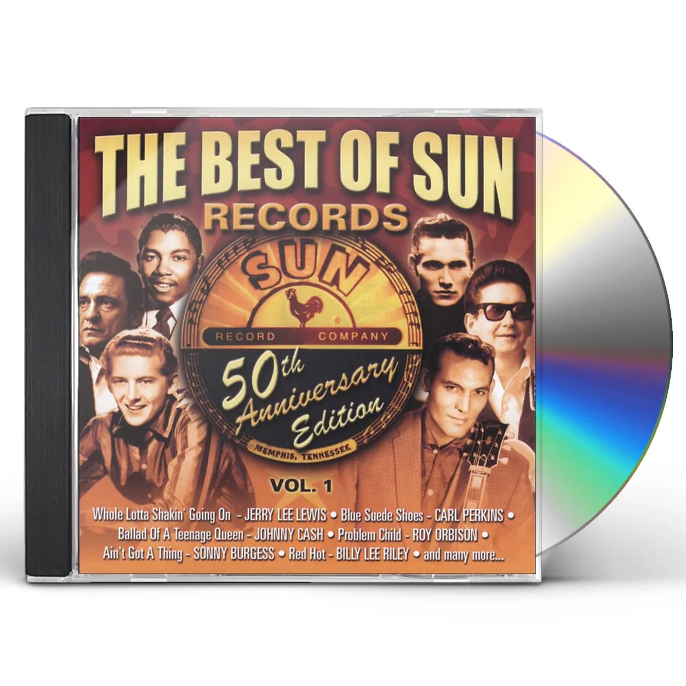 Various Artists Best of Sun Records: 50th Anniversary Edition, Vol. 1 CD