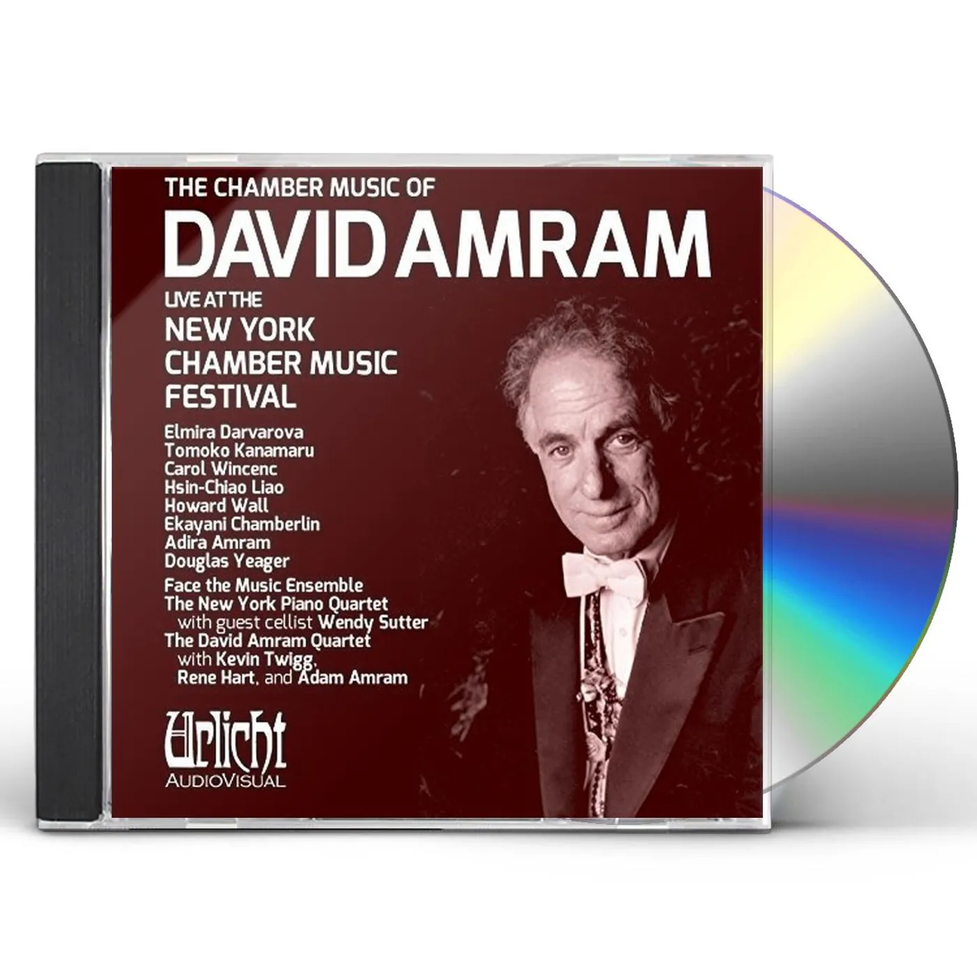 CHAMBER MUSIC OF DAVID AMRAM LIVE AT CD