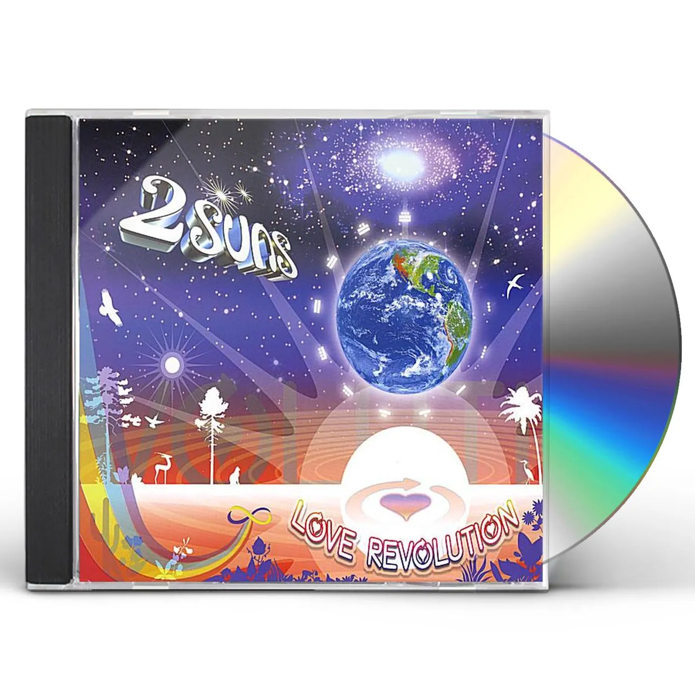 2 Suns LOVE REVOLUTION CD