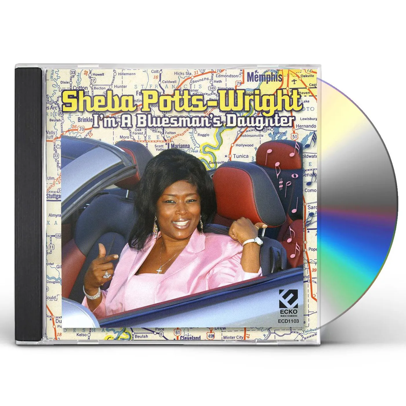 Sheba Potts-Wright I'M A BLUESMAN'S DAUGHTER CD