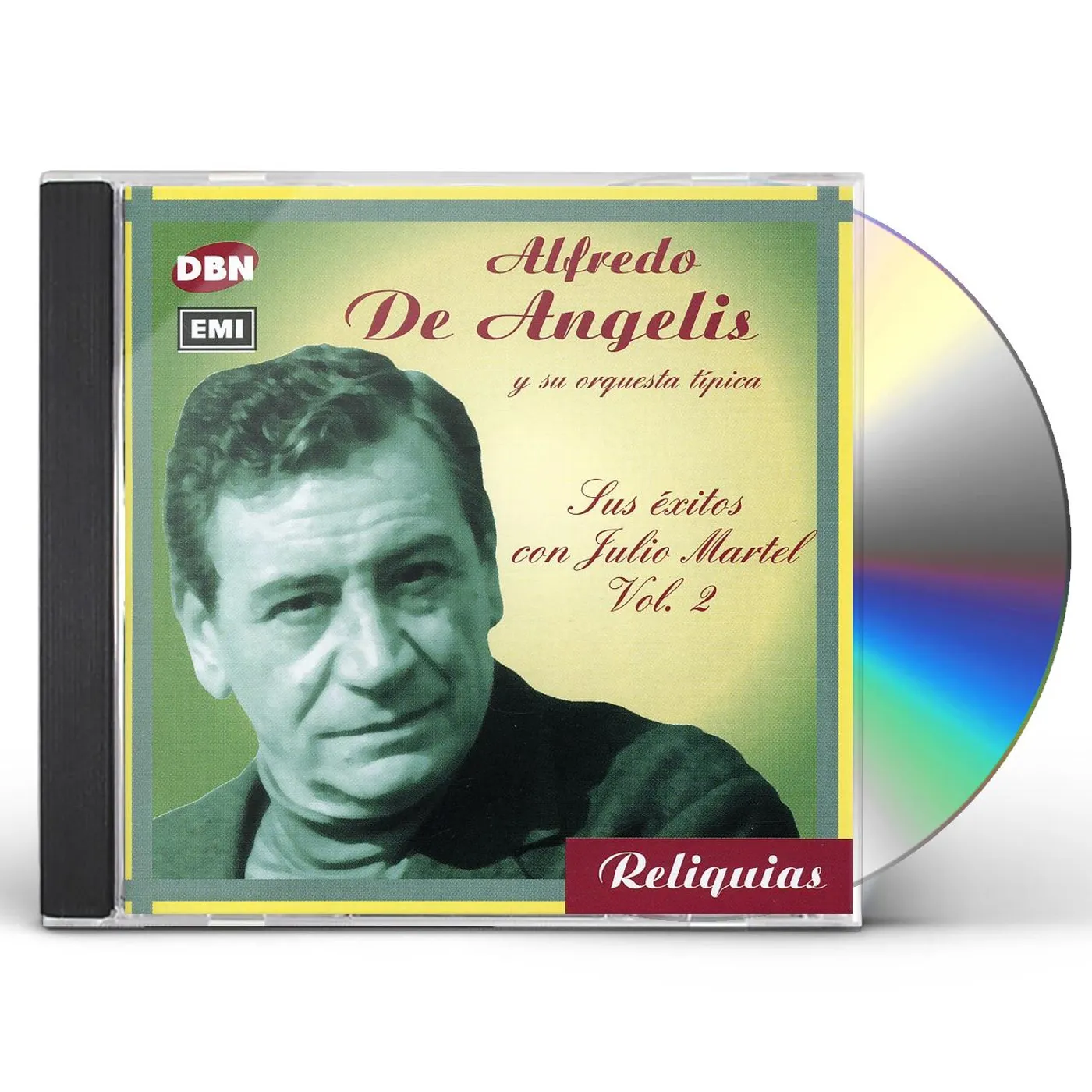 Alfredo De Angelis SUS EXITOS CON JULIO MARTEL VO CD