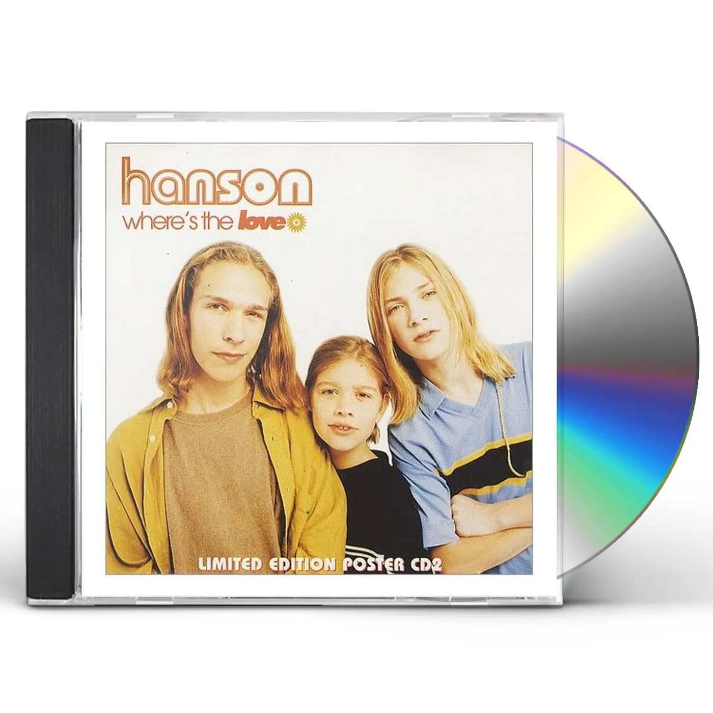 Hanson WHERE'S THE LOVE / LOOK AT YOU CD