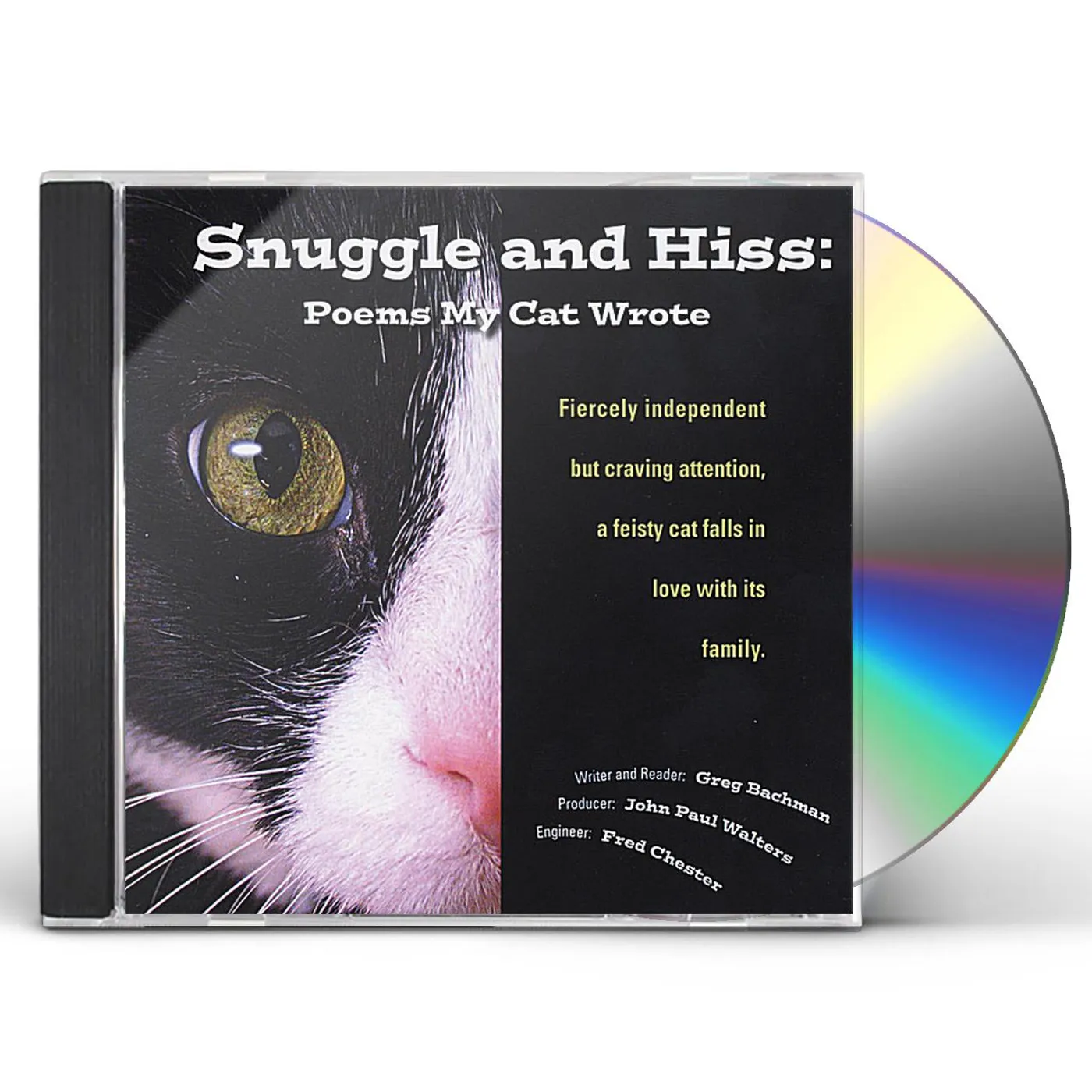 Greg Bachman SNUGGLE & HISS CD