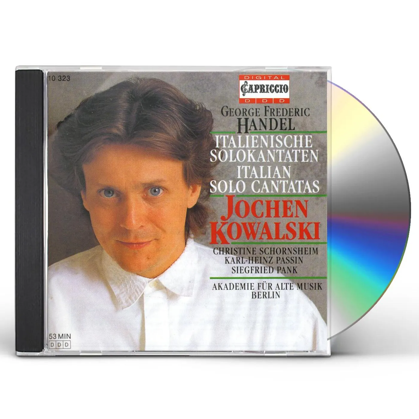 Jochen Kowalski ITALIAN SOLO CANTATAS CD