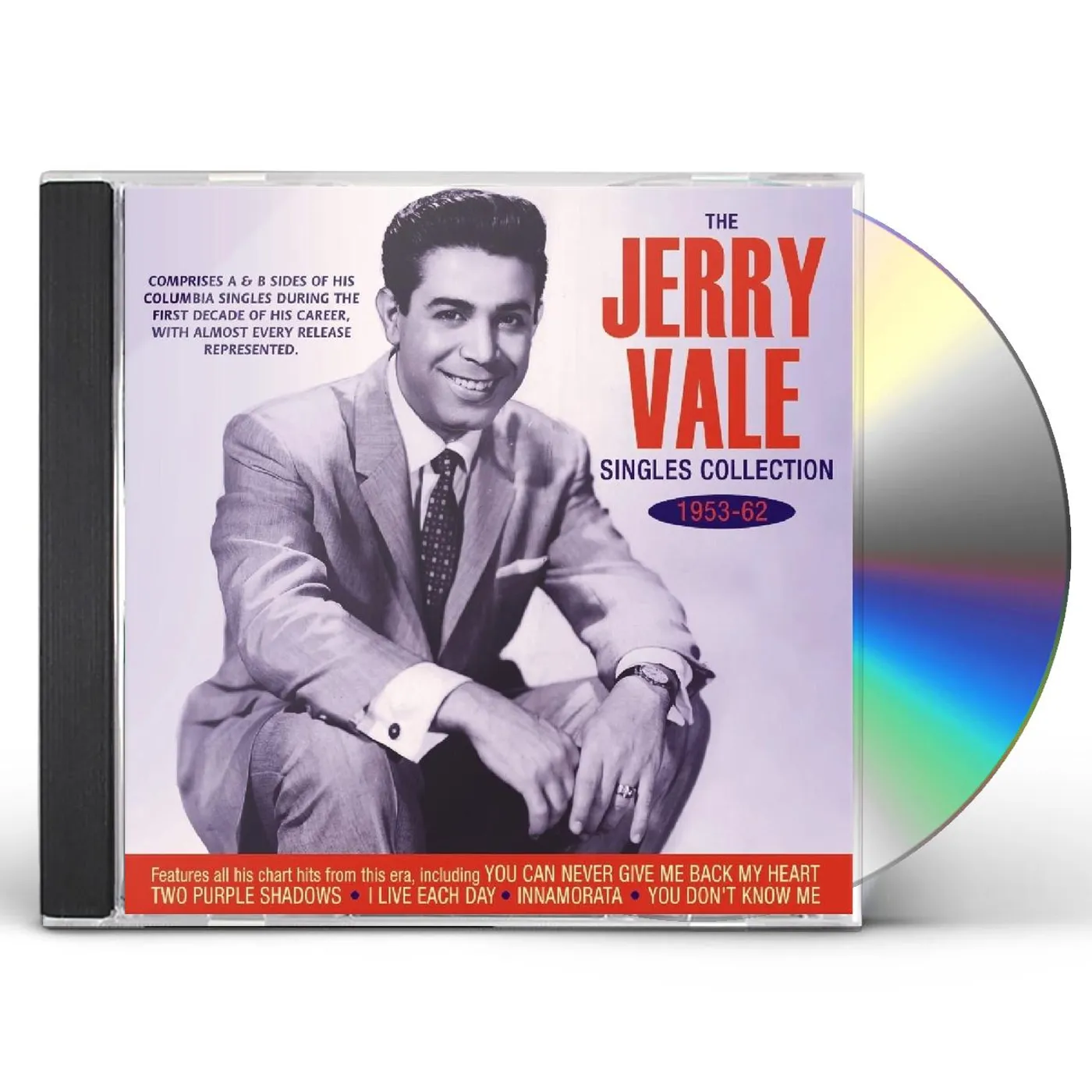 Jerry Vale SINGLES COLLECTION 1953-62 CD