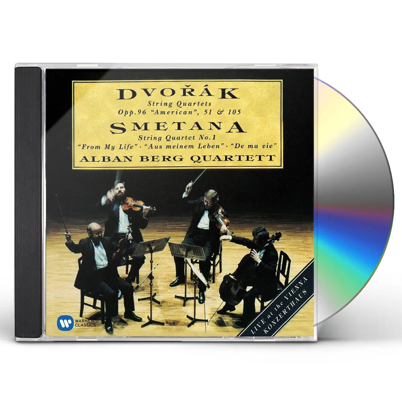 Alban Berg DVORAK & SMETANA: STRING QUARTETS CD