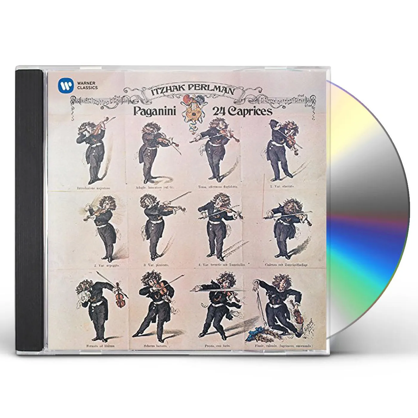 Itzhak Perlman PAGANINI: 24 CAPRICES CD