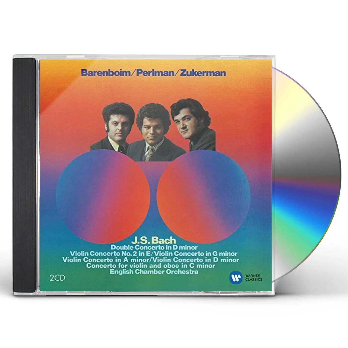 Itzhak Perlman BACH JS: VIOLIN CONCERTOS & DOUBLE CONCERTOS CD