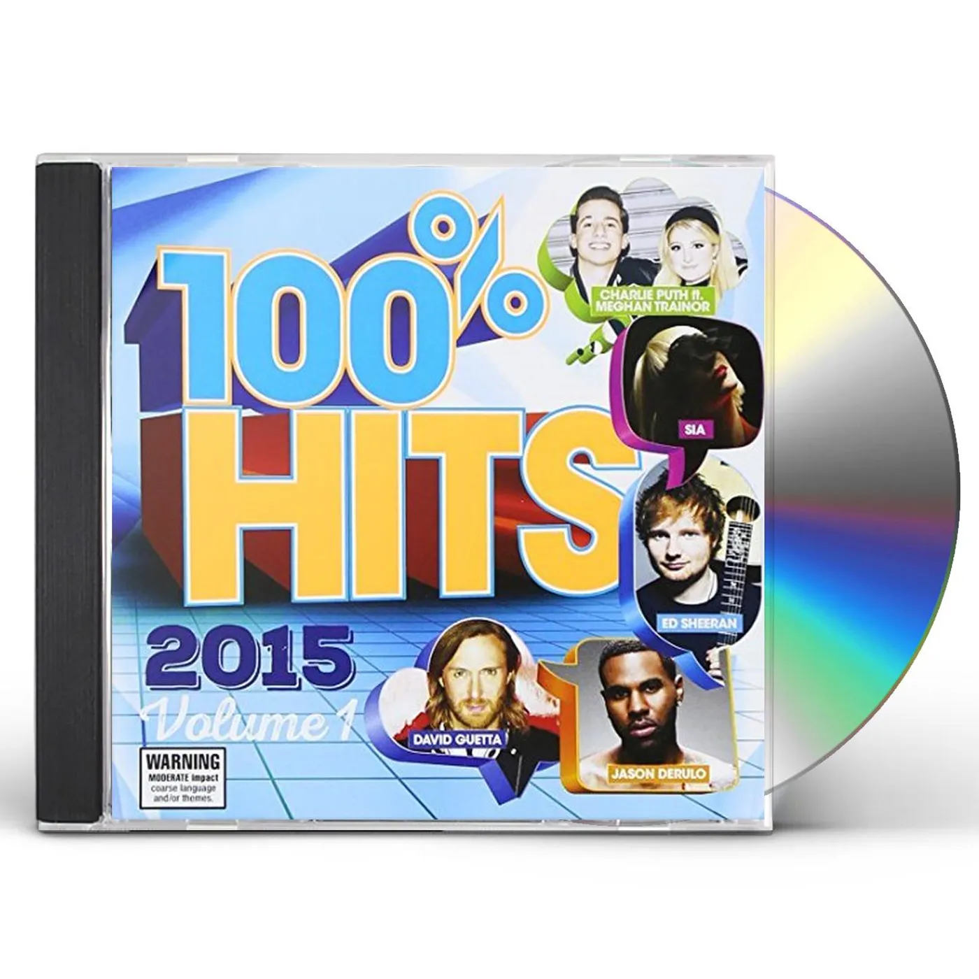 Various Artists  100% HITS 2015 VOLUME 1 CD