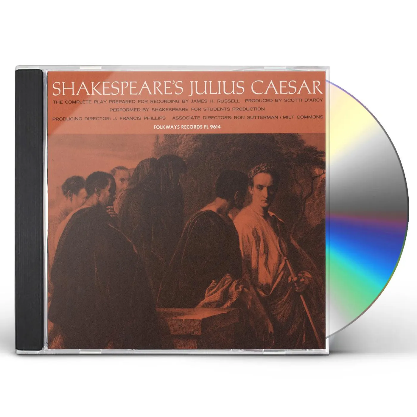 Shakespeare for Students Company SHAKESPEARE'S JULIUS CAESAR: THE COMPLETE PLAY CD