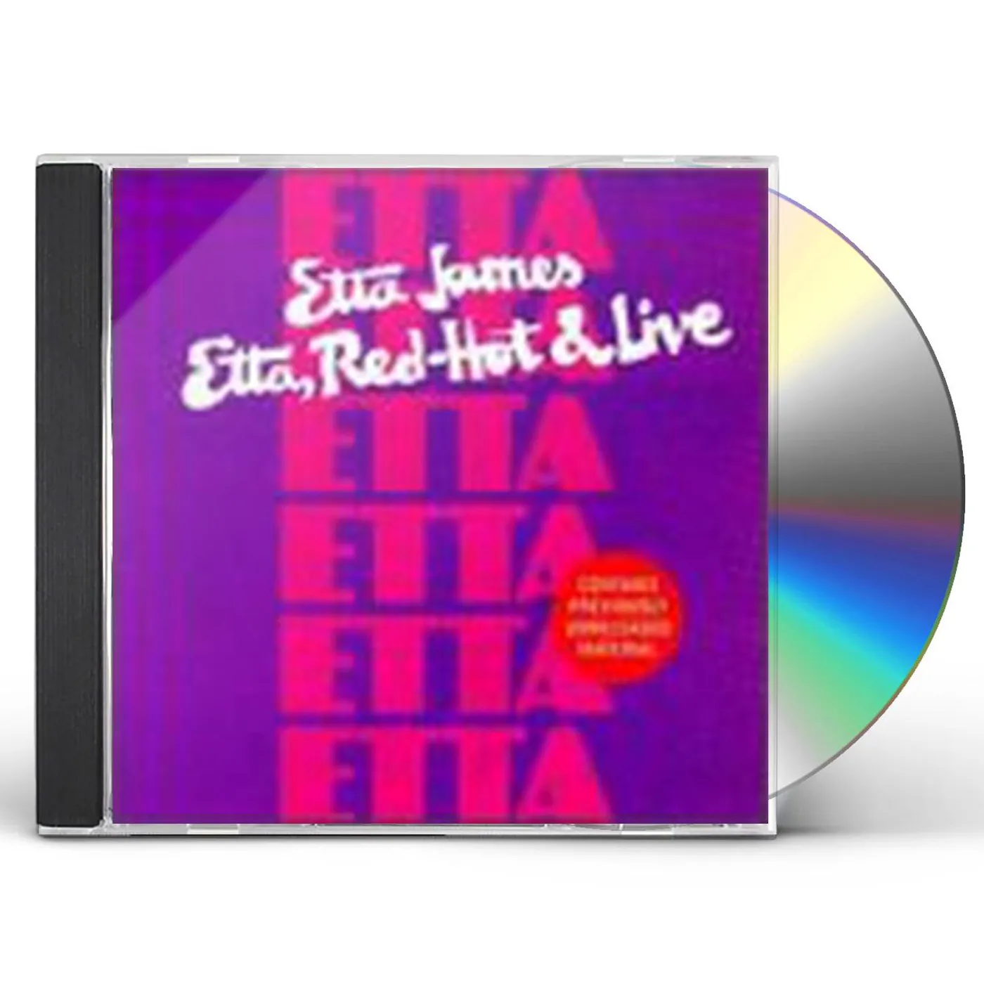 Etta James ETTA RED HOT N LIVE CD