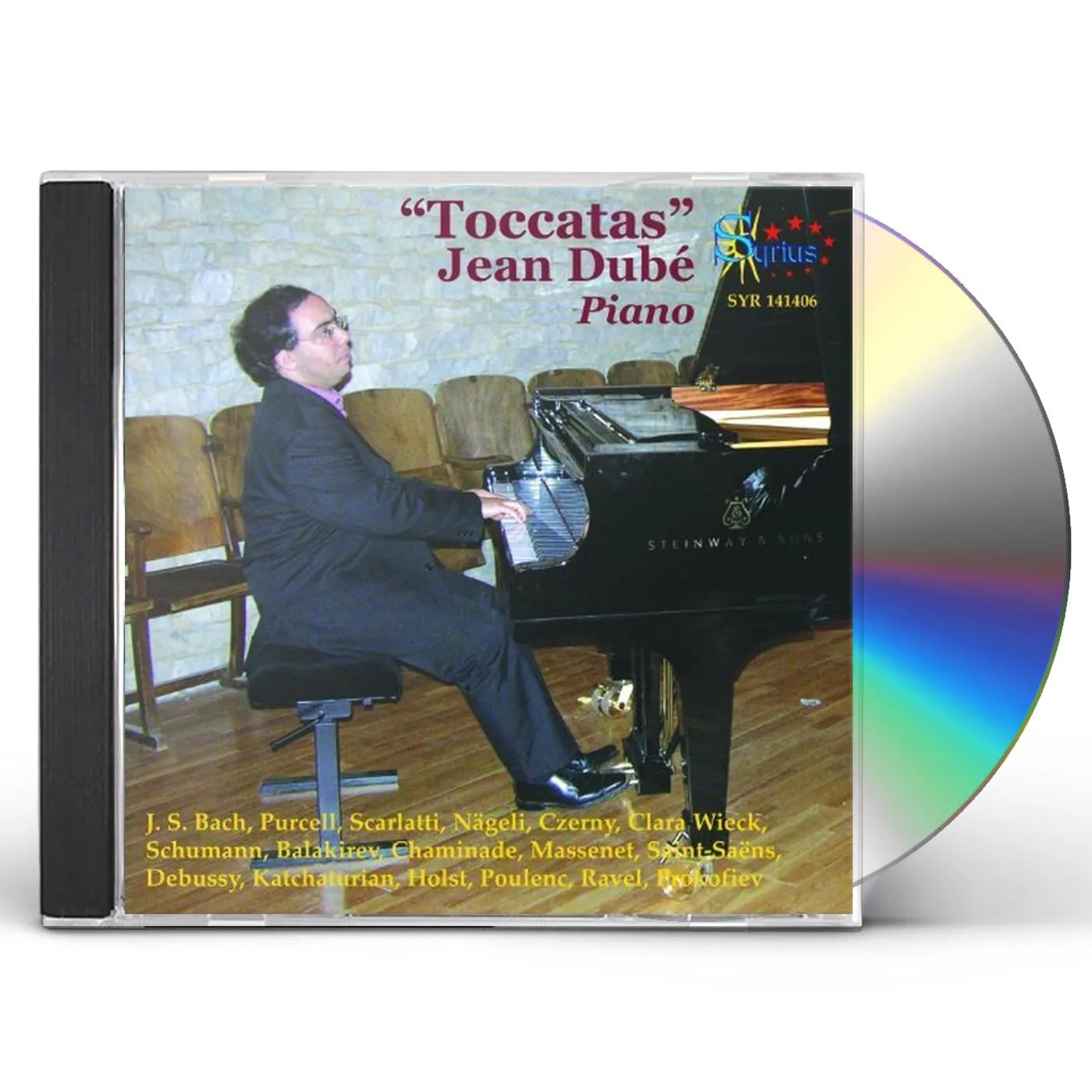 Jean Dube TOCCATAS CD