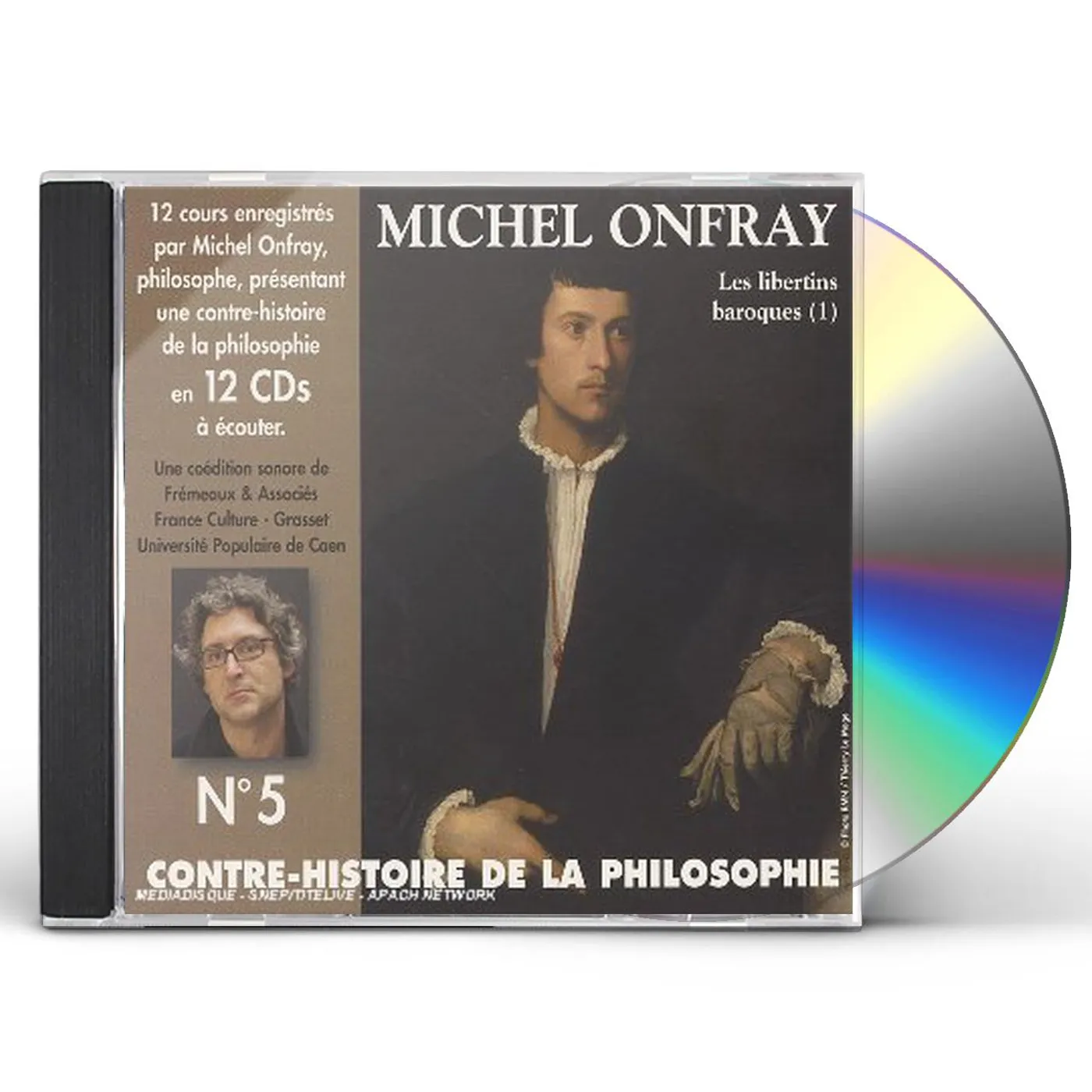 Michel Onfray CONTRE HISTOIRE DE LA PHILOSOPHIE 5 CD