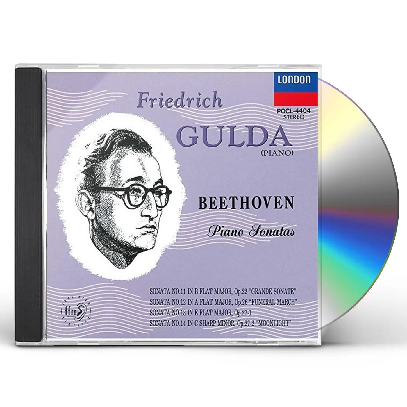 Friedrich Gulda BEETHOVEN: PIANO SONATAS 11 & 12 CD