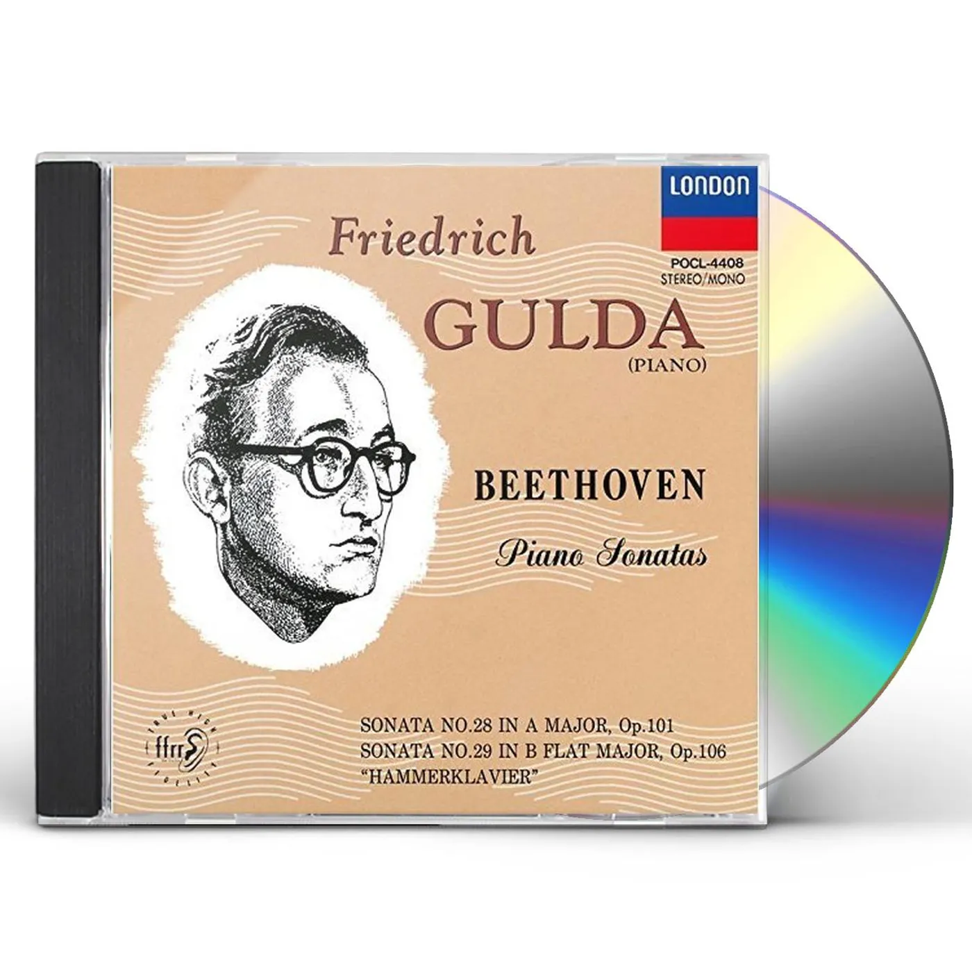 Friedrich Gulda BEETHOVEN: PIANO SONATAS 28 & 29 CD