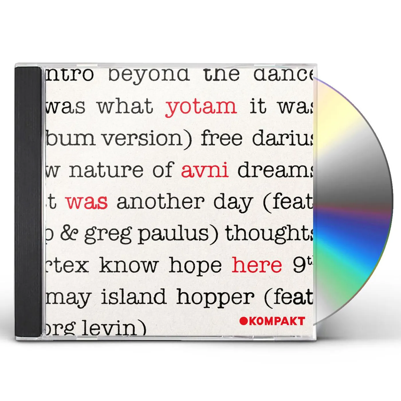 Yotam Avni WAS HERE CD