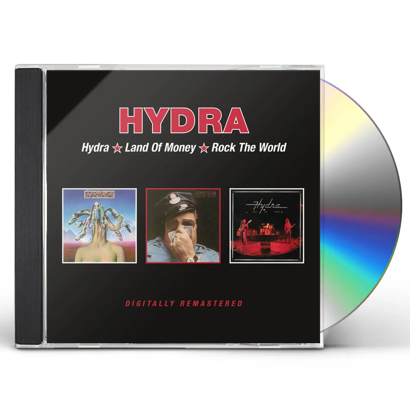 HYDRA / LAND OF MONEY / ROCK THE WORLD CD