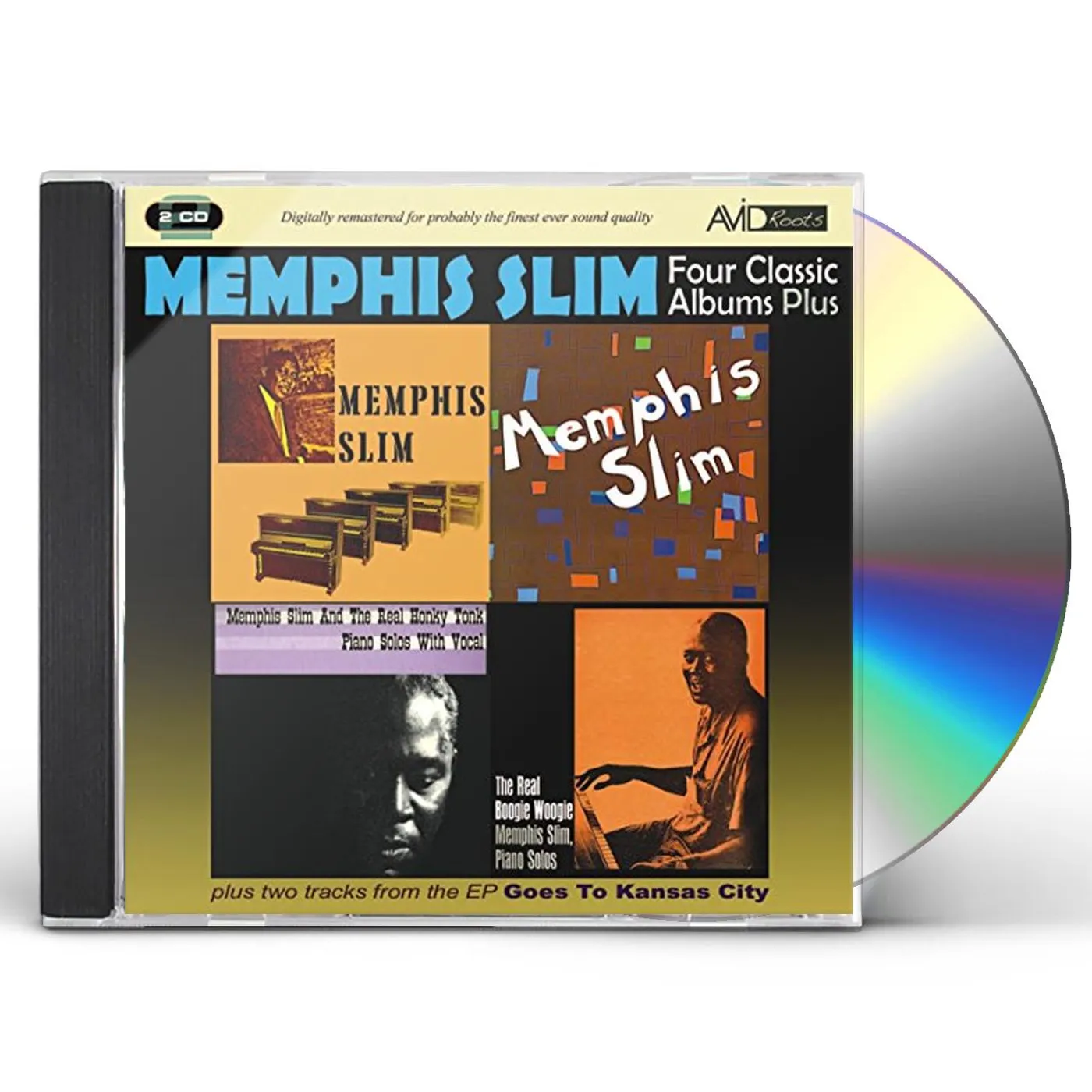 Slim Memphis MEMPHIS SLIM / MORE MEMPHIS SLIM CD