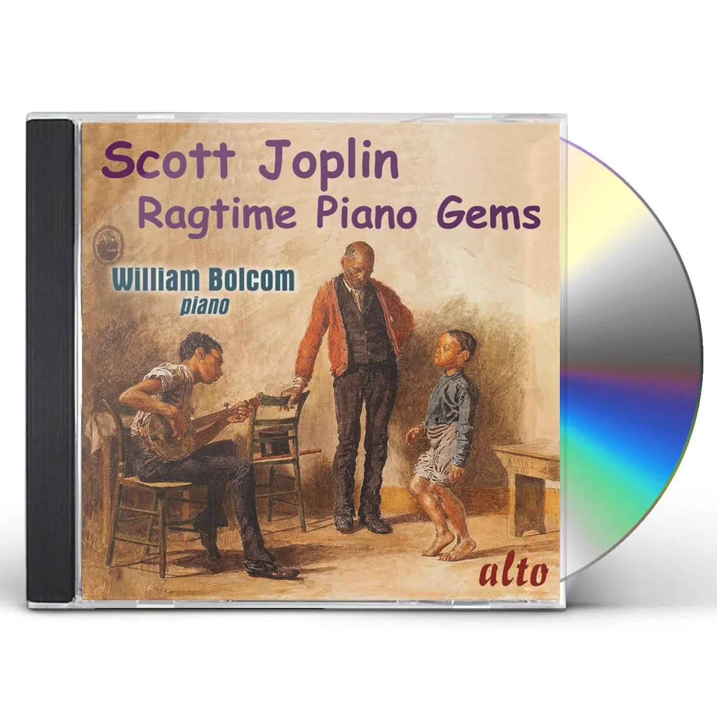 William Bolcom SCOTT JOPLIN: RAGTIME PIANO GEMS CD
