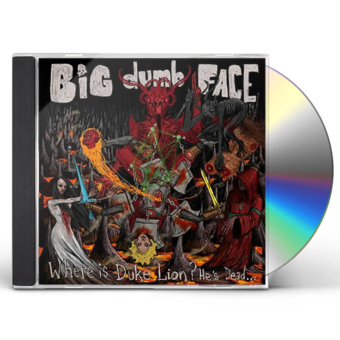 Big Dumb Face WHERE IS DUKE LION: HE'S DEAD CD