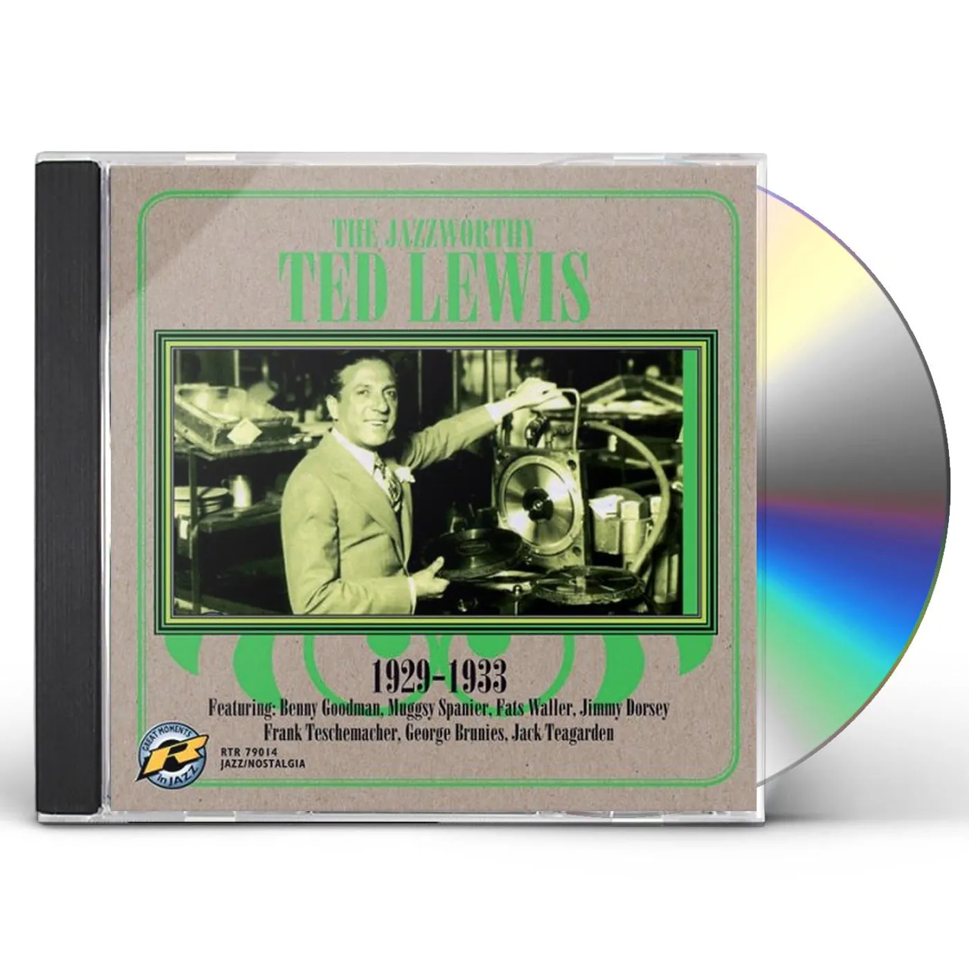 Ted Lewis JAZZWORTHY 1929-33 CD