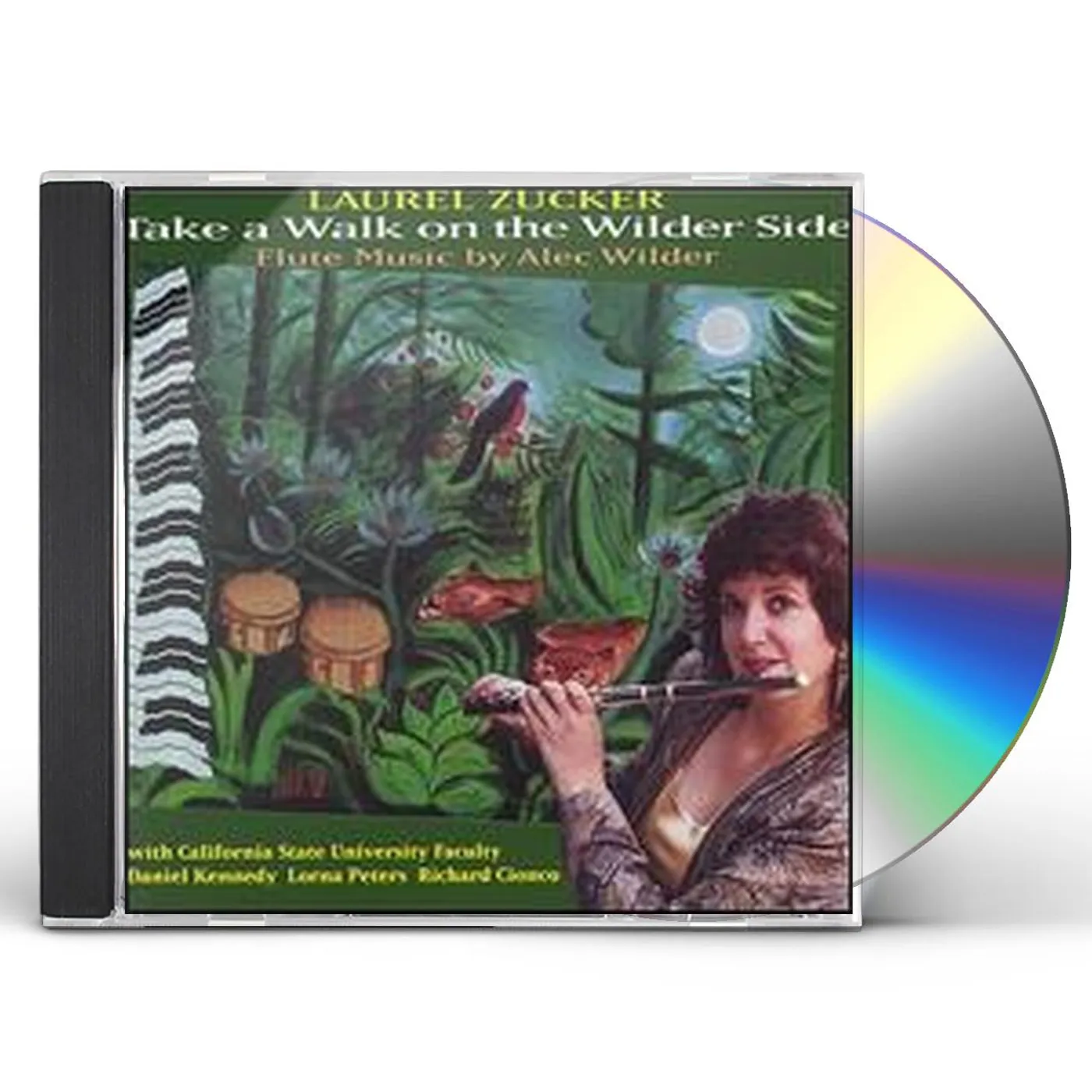 Laurel Zucker TAKE A WALK ON THE WILDER SIDE-FLUTE MUSIC OF ALEC CD