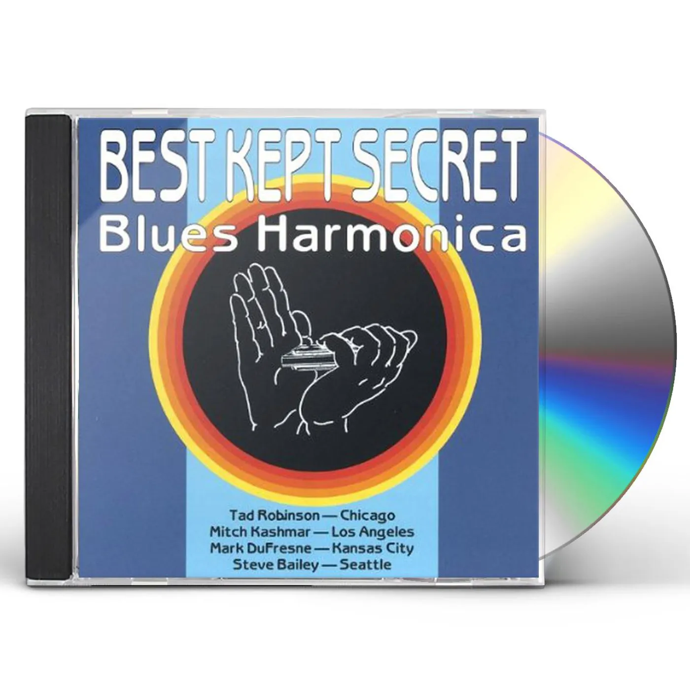 Tad Robinson BEST KEPT SECRET BLUES HARMONICA CD