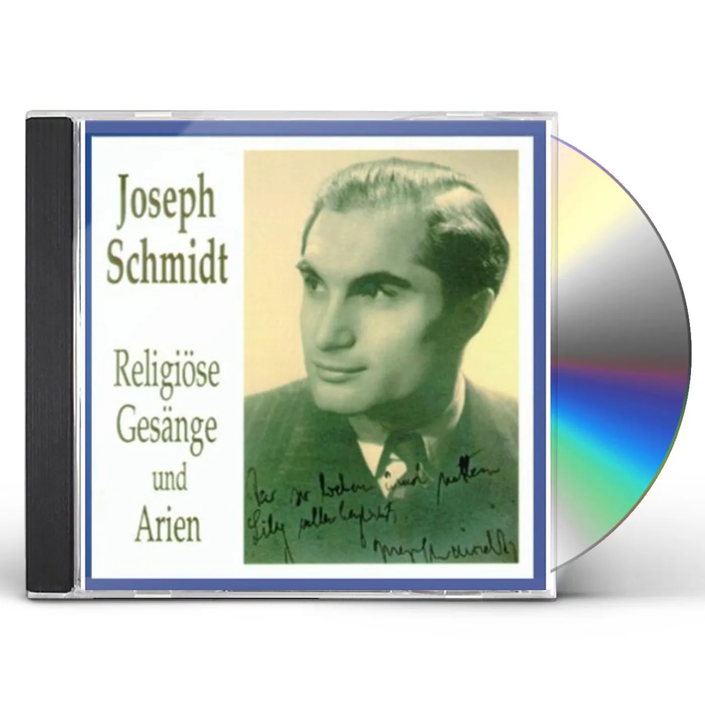 Joseph Schmidt RELIGIOUS SONGS & ARIAS CD