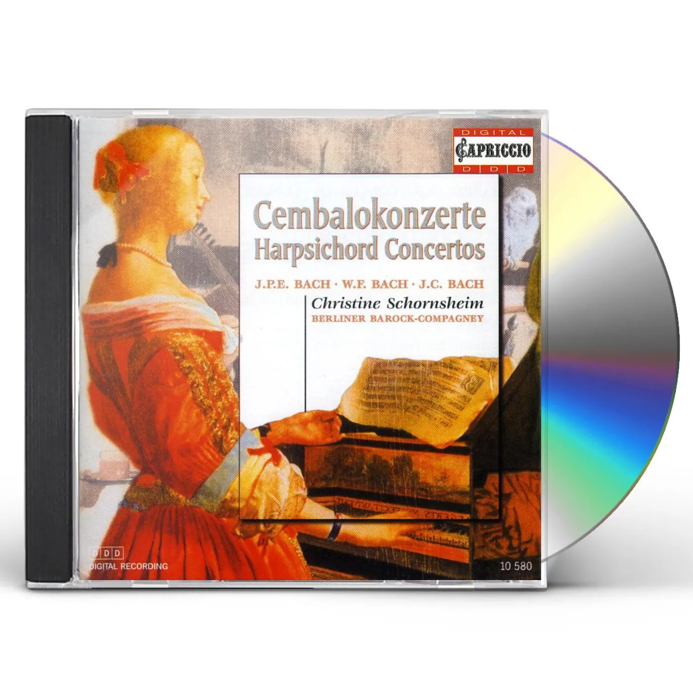 Christine Schornsheim HARPSICHORD CONCERTOS CD